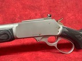 Marlin 1895 Trapper 45-70 Gov 5+1 16.10" Polished Stainless Steel Threaded Barrel, Black Laminate Stock (70450) - Image 8 of 11