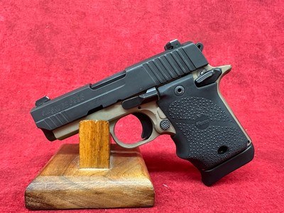 SIG Sauer P938 Desert Bronze 9mm 3" Discontinued Model (938-9-DB-AMBI) - Image 2 of 4