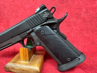 Rock Island 1911 Tac Ultra FS High Cap 9mm Luger Caliber with 5" Barrel, 17+1 Capacity Black G10 Grips (51679) - Image 7 of 9