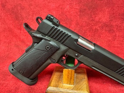 Rock Island 1911 Tac Ultra FS High Cap 9mm Luger Caliber with 5" Barrel, 17+1 Capacity Black G10 Grips (51679) - Image 3 of 9
