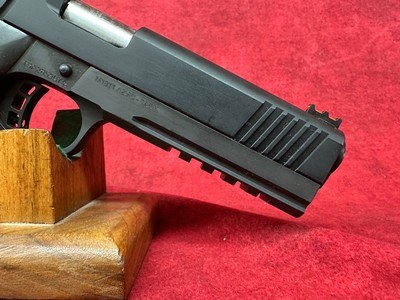 Rock Island 1911 Tac Ultra FS High Cap 9mm Luger Caliber with 5" Barrel, 17+1 Capacity Black G10 Grips (51679) - Image 5 of 9