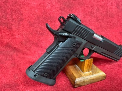 Rock Island 1911 Tac Ultra FS High Cap 9mm Luger Caliber with 5" Barrel, 17+1 Capacity Black G10 Grips (51679) - Image 2 of 9