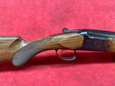 Browning Citori Lightning 20ga 28"Gloss Blue and 14 3/4" LOP Walnut Stock - Image 3 of 11