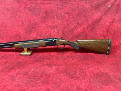 Browning Citori Lightning 20ga 28"Gloss Blue and 14 3/4" LOP Walnut Stock - Image 7 of 11