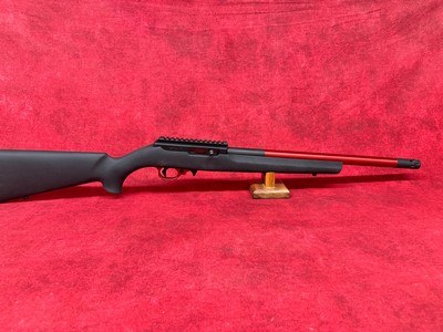 Volquartsen AL Superlite 22LR Red barrel with Black Hogue stock. - Image 1 of 11