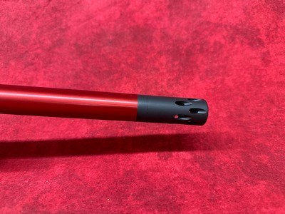 Volquartsen AL Superlite 22LR Red barrel with Black Hogue stock. - Image 5 of 11