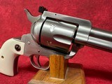 Ruger Blackhawk Flattop 45LC / 45ACP 5.5" SS/IVORY New Model (5241) - Image 3 of 14