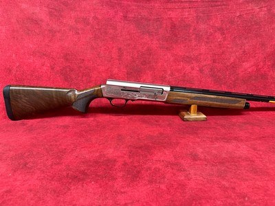 Browning A5 Ultimate Sweet Sixteen 16ga 2.75" 3+1 26" Blued, Satin Engraved Rec, Grade III Turkish Walnut Stock, Fiber Optic Sight, Invector - Image 1 of 9