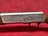 Browning A5 Ultimate Sweet Sixteen 16ga 2.75" 3+1 26" Blued, Satin Engraved Rec, Grade III Turkish Walnut Stock, Fiber Optic Sight, Invector - Image 8 of 9