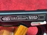 ???????COLT 1911 OSCURO Y PLATA 38 SUPER 390-OF-500 TALO EXCLUSIVE (O1911C-38-OYP) - Image 7 of 9