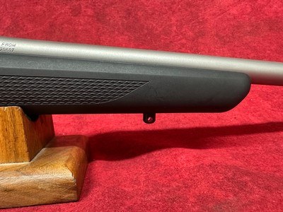 Tikka T3x Lite 270 WSM 3+1 24" Stainless Barrel, Drilled & Tapped Stainless Steel Receiver, Fixed Black Synthetic Stock - Image 5 of 11