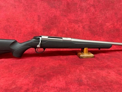 Tikka T3x Lite 270 WSM 3+1 24" Stainless Barrel, Drilled & Tapped Stainless Steel Receiver, Fixed Black Synthetic Stock - Image 1 of 11