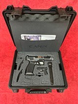 Canik TTI Combat 9mm 18+1 4.60" Bronze PVD Ported Spiral Barrel Compensated, Smoke Cerakote Steel Optic Ready (HG7854S-N) - Image 6 of 6
