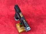 Canik TTI Combat 9mm 18+1 4.60" Bronze PVD Ported Spiral Barrel Compensated, Smoke Cerakote Steel Optic Ready (HG7854S-N) - Image 3 of 6