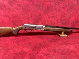 Browning A5 Upland 20 Gauge 3" Chamber 26" Gloss Blued Vent Rib Barrel, Matte Nickel Aluminum Receiver, Adjustable Grade I Oil Walnut Stock,