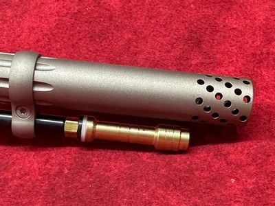 Gunwerks LRM-500 Left Hand stock Muzzleloader 50 cal 24" with NightForce NX5 5.5-22x56mm with Custom dial - Image 7 of 14