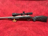 Gunwerks LRM-500 Left Hand stock Muzzleloader 50 cal 24" with NightForce NX5 5.5-22x56mm with Custom dial - Image 8 of 14