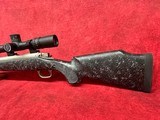 Gunwerks LRM-500 Left Hand stock Muzzleloader 50 cal 24" with NightForce NX5 5.5-22x56mm with Custom dial - Image 9 of 14