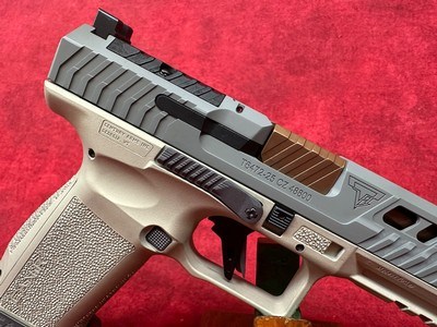 CANIK TTI COMBAT HONEYBADGER 9MM PISTOL 4.6" 2-18RD (HG7854-HB) - Image 4 of 9
