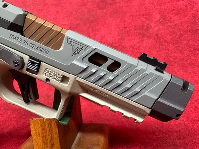 CANIK TTI COMBAT HONEYBADGER 9MM PISTOL 4.6" 2-18RD (HG7854-HB) - Image 5 of 9