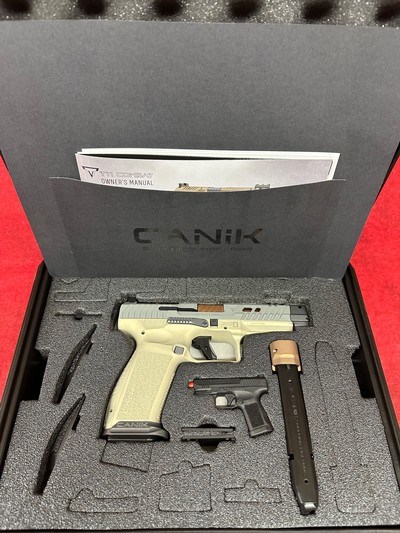 CANIK TTI COMBAT HONEYBADGER 9MM PISTOL 4.6" 2-18RD (HG7854-HB) - Image 9 of 9