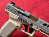 CANIK TTI COMBAT HONEYBADGER 9MM PISTOL 4.6" 2-18RD (HG7854-HB) - Image 4 of 9