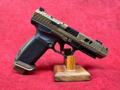 Canik TTI Combat Black Bronze 9mm 4.6in 2-18Rd Mags (HG7854-N) - Image 1 of 9