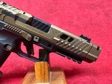 Canik TTI Combat Black Bronze 9mm 4.6in 2-18Rd Mags (HG7854-N) - Image 4 of 9