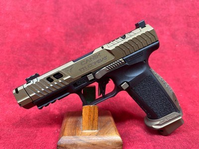 Canik TTI Combat Black Bronze 9mm 4.6in 2-18Rd Mags (HG7854-N) - Image 5 of 9
