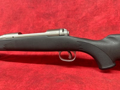 Savage 116 .375 H&H NIB, 24” stainless barrel with open sights - Image 10 of 12