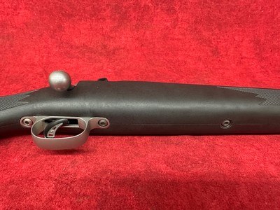 Savage 116 .375 H&H NIB, 24” stainless barrel with open sights - Image 7 of 12
