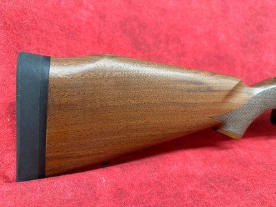 Winchester 70 Alaskan 375 H&H Mag 25" Brushed Polish Blued Sporter Barrel, Satin Walnut Monte Carlo Stock (535205138) - Image 2 of 11