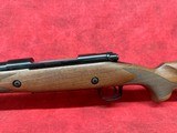 Winchester 70 Alaskan 375 H&H Mag 25" Brushed Polish Blued Sporter Barrel, Satin Walnut Monte Carlo Stock (535205138) - Image 9 of 11