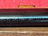 Winchester 70 Alaskan 375 H&H Mag 25" Brushed Polish Blued Sporter Barrel, Satin Walnut Monte Carlo Stock (535205138) - Image 11 of 11