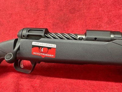 Savage Arms 110 UltraLite 6.5 Creedmoor 4+1 22" Carbon Fiber Threaded Barrel, Adj. AccuStock Gray Synthetic Stock, Right Hand (57578) - Image 4 of 11
