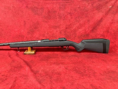 Savage Arms 110 UltraLite 6.5 Creedmoor 4+1 22" Carbon Fiber Threaded Barrel, Adj. AccuStock Gray Synthetic Stock, Right Hand (57578) - Image 7 of 11