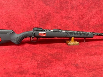 Savage Arms 110 UltraLite 6.5 Creedmoor 4+1 22" Carbon Fiber Threaded Barrel, Adj. AccuStock Gray Synthetic Stock, Right Hand (57578) - Image 1 of 11
