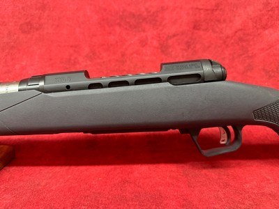 Savage Arms 110 UltraLite 6.5 Creedmoor 4+1 22" Carbon Fiber Threaded Barrel, Adj. AccuStock Gray Synthetic Stock, Right Hand (57578) - Image 9 of 11
