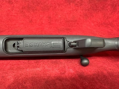 Savage Arms 110 UltraLite 6.5 Creedmoor 4+1 22" Carbon Fiber Threaded Barrel, Adj. AccuStock Gray Synthetic Stock, Right Hand (57578) - Image 11 of 11
