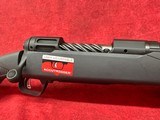 Savage Arms 110 UltraLite 6.5 Creedmoor 4+1 22" Carbon Fiber Threaded Barrel, Adj. AccuStock Gray Synthetic Stock, Right Hand (57578) - Image 4 of 11