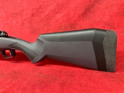 Savage Arms 110 UltraLite 6.5 Creedmoor 4+1 22" Carbon Fiber Threaded Barrel, Adj. AccuStock Gray Synthetic Stock, Right Hand (57578) - Image 8 of 11