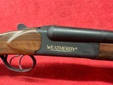 Weatherby Orion SxS 28ga 3"  28" Blued Side By Side Barrel, Blued Steel Receiver Straight English w/Splinter Forend Walnut Stock (OG1282 - Image 4 of 12