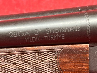 Weatherby Orion SxS 28ga 3"  28" Blued Side By Side Barrel, Blued Steel Receiver Straight English w/Splinter Forend Walnut Stock (OG1282 - Image 10 of 12