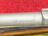 Ruger 77/17 17 Hornet 6+1 18.50" Threaded Barrel, Matte Stainless Steel, Green Mountain Laminate Stock (7220) - Image 10 of 11