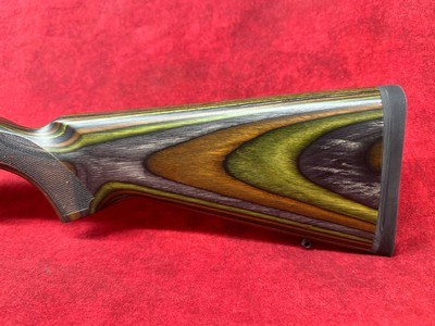 Ruger 77/17 17 Hornet 6+1 18.50" Threaded Barrel, Matte Stainless Steel, Green Mountain Laminate Stock (7220) - Image 8 of 11