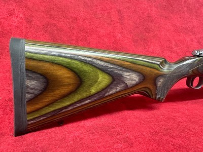 Ruger 77/17 17 Hornet 6+1 18.50" Threaded Barrel, Matte Stainless Steel, Green Mountain Laminate Stock (7220) - Image 2 of 11