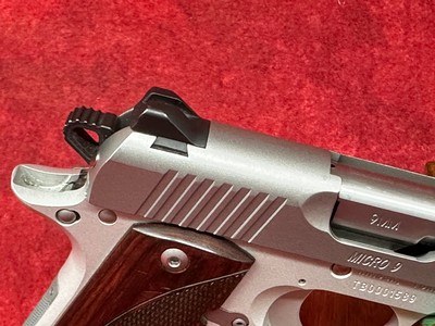 Kimber Micro 9 Stainless Rosewood 9mm 3.15" Barrel - Image 4 of 7