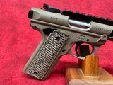 RUGER MARK IV 22/45 LITE 22LR 4.4" FDE THREADED BARREL (43920) - Image 3 of 5