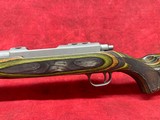 Ruger 77/17 17 Hornet 6+1 18.50" Threaded Barrel, Matte Stainless Steel, Green Mountain Laminate Stock (7220) - Image 8 of 10