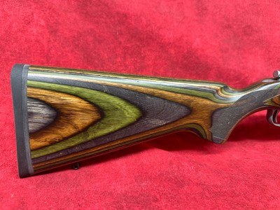 Ruger 77/17 17 Hornet 6+1 18.50" Threaded Barrel, Matte Stainless Steel, Green Mountain Laminate Stock (7220) - Image 2 of 10